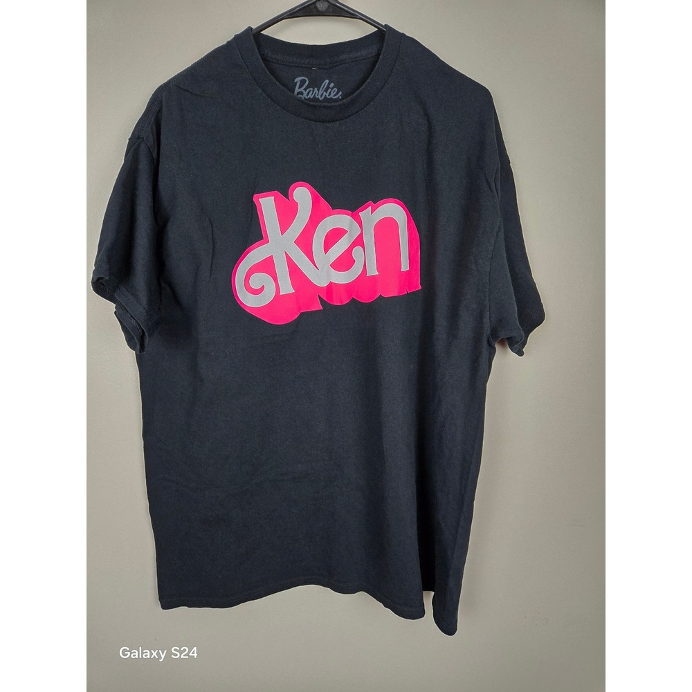 Barbie Ken Graphic T Shirt Black‎ XL Cotton Crew Neck Summer Fun Top